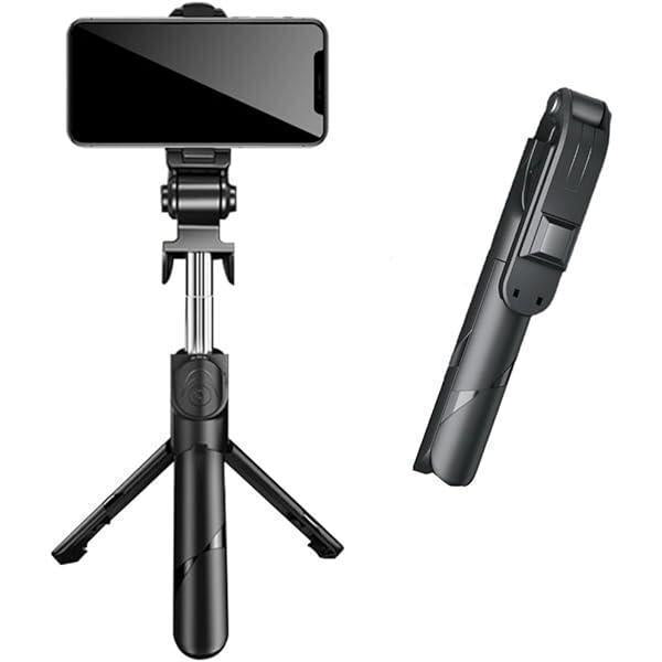 3-in-1 Expandable Selfie Stick Tripod – Ultra-Compact Portable Phone Stabilizer