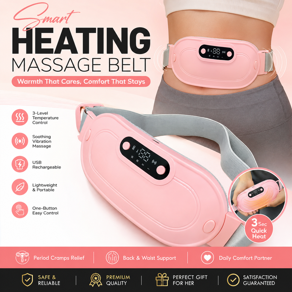 Smart Heating Massage Belt