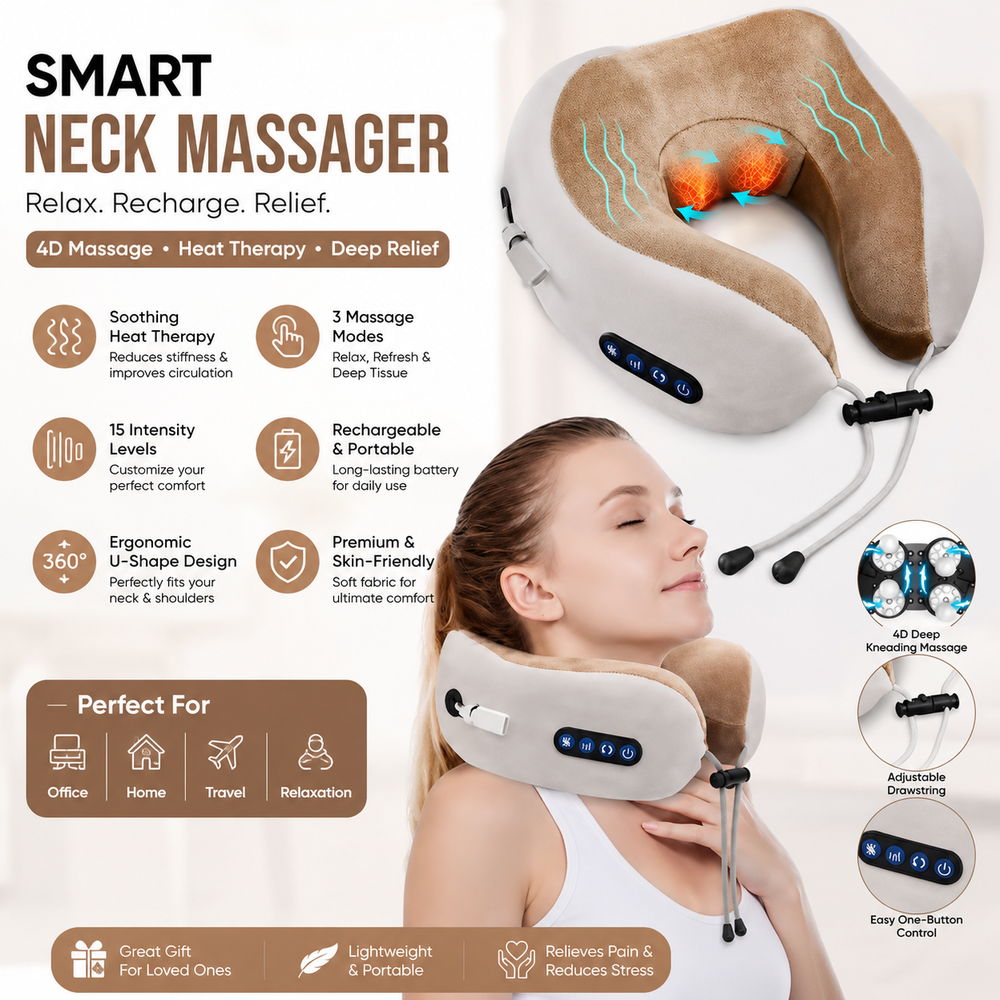 Smart Neck Massage Pillow
