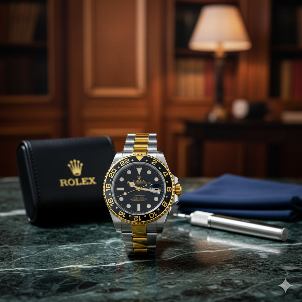 Chronos Elite Two-Tone Luxury Watch – Premium Gold & Silver Edition with Jubilee Bracelet